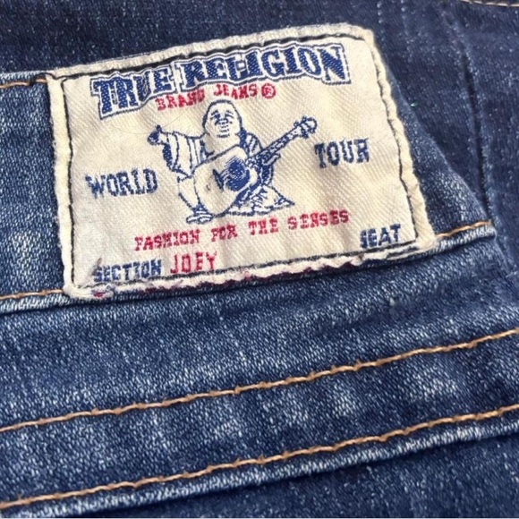 True Religion Blue Flared Bootcut Jeans Y2K Women’s 28 Made in USA - Picture 3 of 7